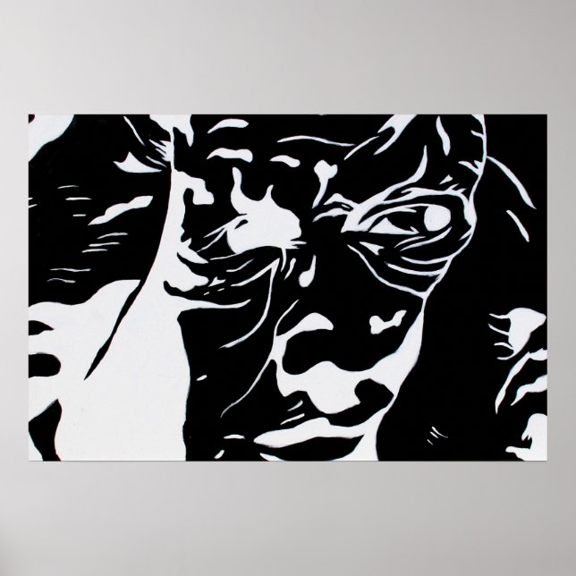 Póster Imprimir - Si el diablo está en el camino (Frente)