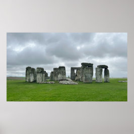 Póster IMPRIMIR | Stonehenge de 35" x 20"