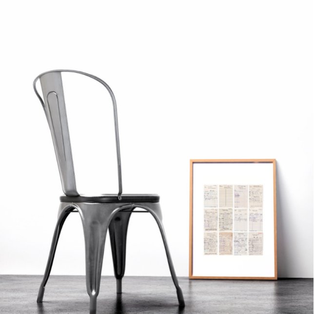 Póster Imprimir tarjeta de circulación de la biblioteca d (Subido por el creador)