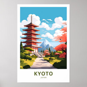 Póster Imprimir viaje de Japón