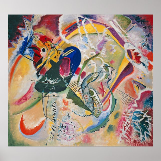 Póster Improvisación de Kandinsky 35 (Frente)