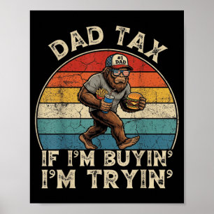 Póster Impuesto a los padres si comprando tratando de Big