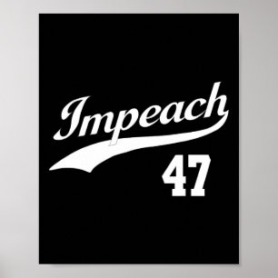 Póster Impugnación 47 contra Trump Trump Resista 8647 86