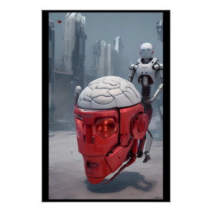 Póster Impulso cerebral para caridad