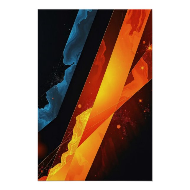 Póster Impulso Cósmico (Anverso)