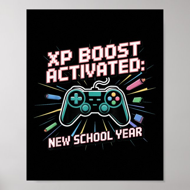 Póster Impulso de Xp, Nuevo Año Escolar, Regreso a Clases (Frente)