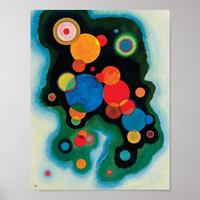 Póster Impulso más profundo de Wassily Kandinsky (Frente)