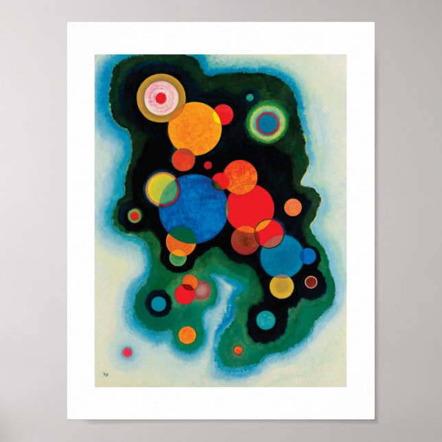 Póster Impulso más profundo de Wassily Kandinsky (Frente)