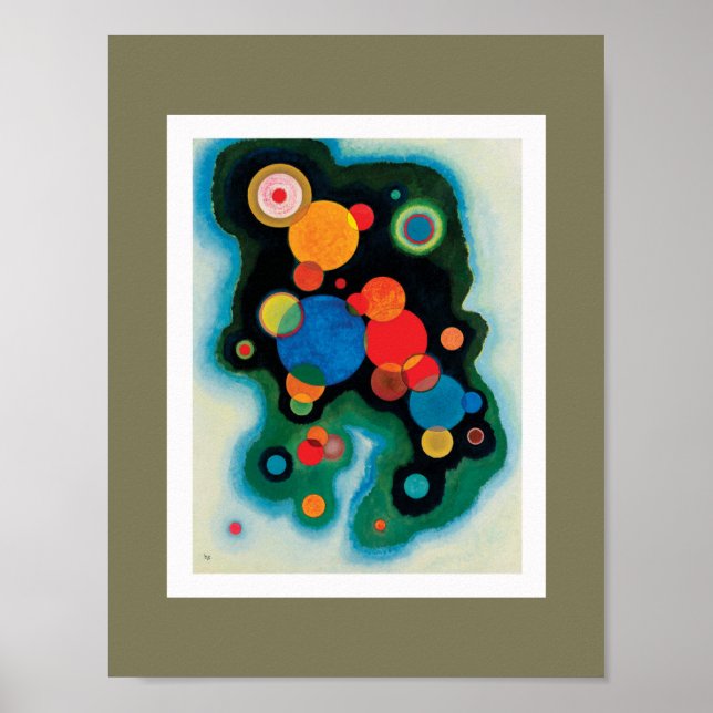 Póster Impulso más profundo de Wassily Kandinsky (Frente)