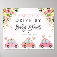 Impulso Por Signo De Bienvenida Baby Shower Floral