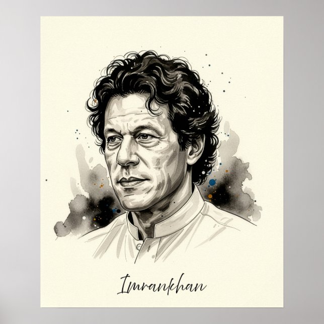 Póster Imran Khan 804 (Frente)