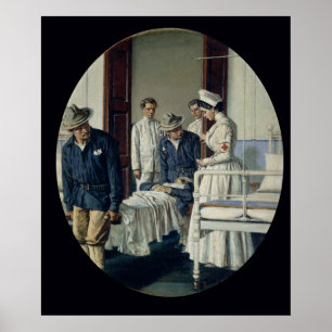 Póster In a military Hospital