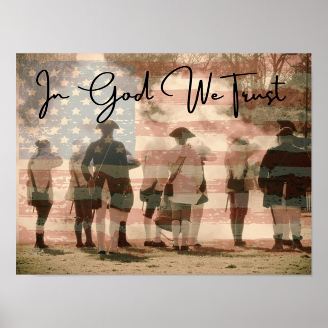 Póster In God We Trust (Frente)