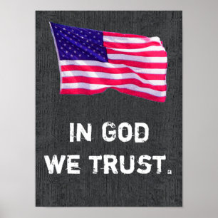 Póster In God we trust - Art Poster