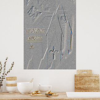 Póster In My Father’s House John14:2 cross church Bible