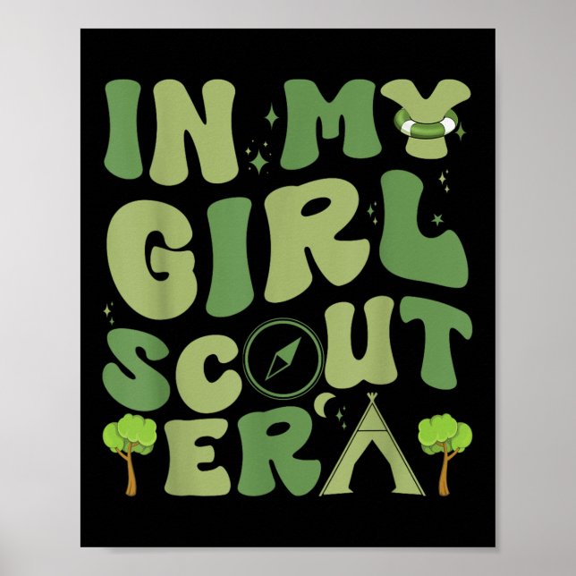 Póster In My Girl Patricks Day Scout Era, Scout Camping F (Frente)