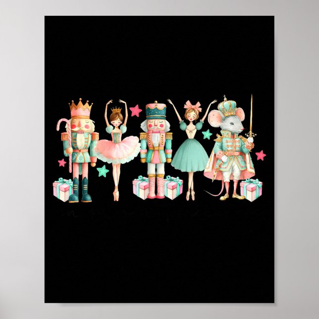 Póster In My Nutcracker Era Ballet Nk Christmas Vibes Wom (Frente)