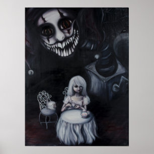 Póster "In Sheep's Clothing" poster print of oil painting