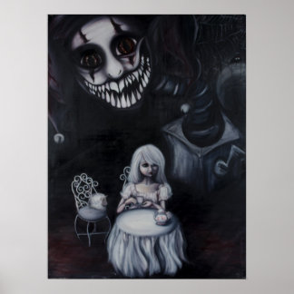 Póster "In Sheep's Clothing" poster print of oil painting