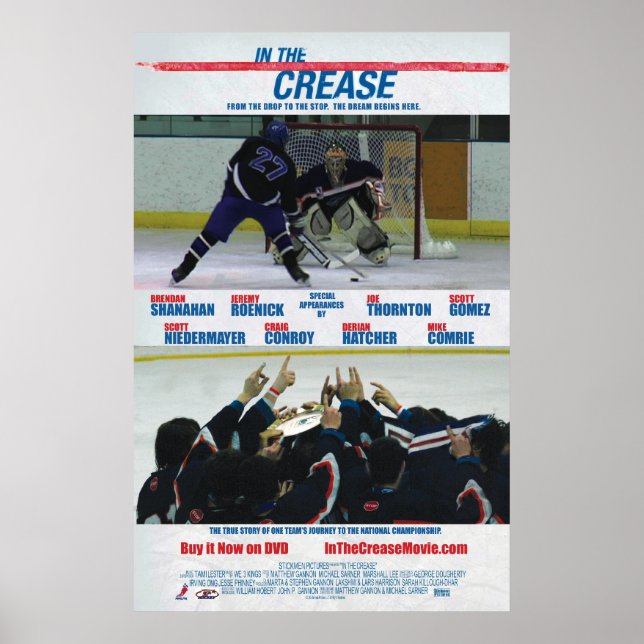 PÓSTER IN THE CREASE OFFICIAL MOVIE POSTER (Frente)