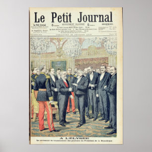 Póster In the Elysee Palace, the Ceremonial Transfer