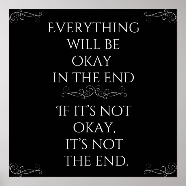 Póster In the End Poster (Frente)