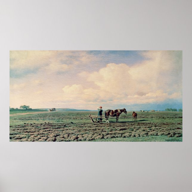 Póster In the Field, 1872 (Frente)
