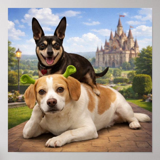 Póster "In the Morning, I'm making Waffles!" (Frente)