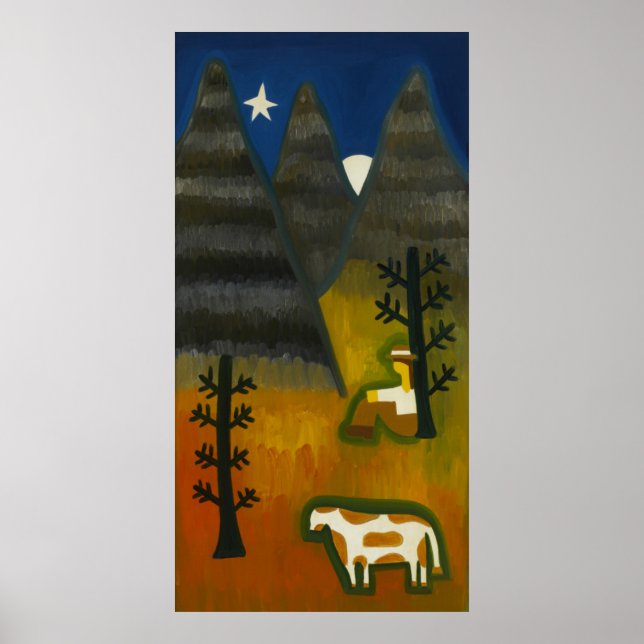 Póster In the Silence of the Mountain 2007 (Frente)