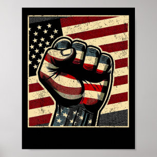 Póster Inauguración de Trump Republicano Patriótico Ameri