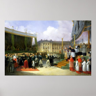 Póster Inauguration of a Monument in Memory Louis XVI