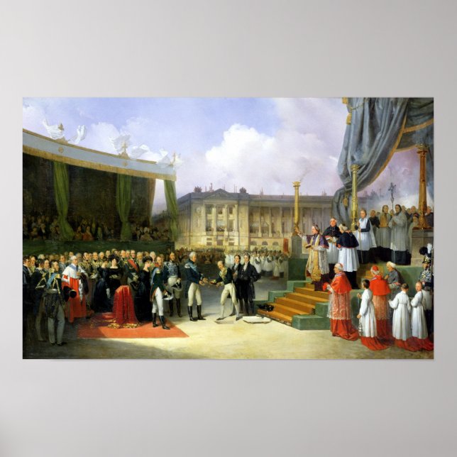 Póster Inauguration of a Monument in Memory Louis XVI (Frente)