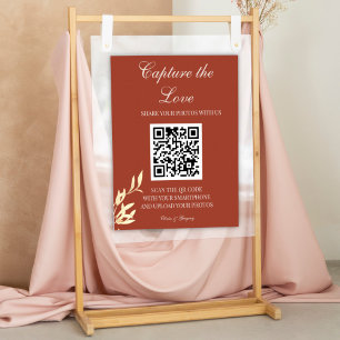 Póster Incansable floral rusa captura el amor