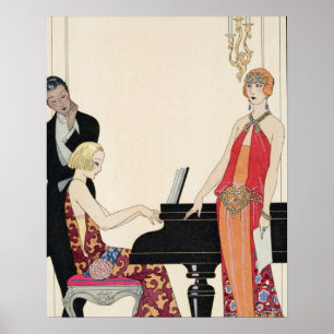 Póster Incantación, ilustracion para la Gazette du Bon To