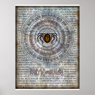 Póster Incantation los viejos 18x24