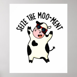 Póster Incautar El Cow Pun De Moomé
