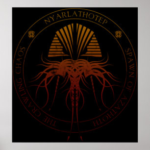 Póster Incendio de Nyarlathotep Sigil