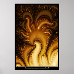 Póster Incendio salvaje