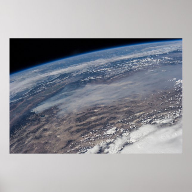 Póster Incendios Alrededor Del Parque Nacional Yosemite. (Frente)