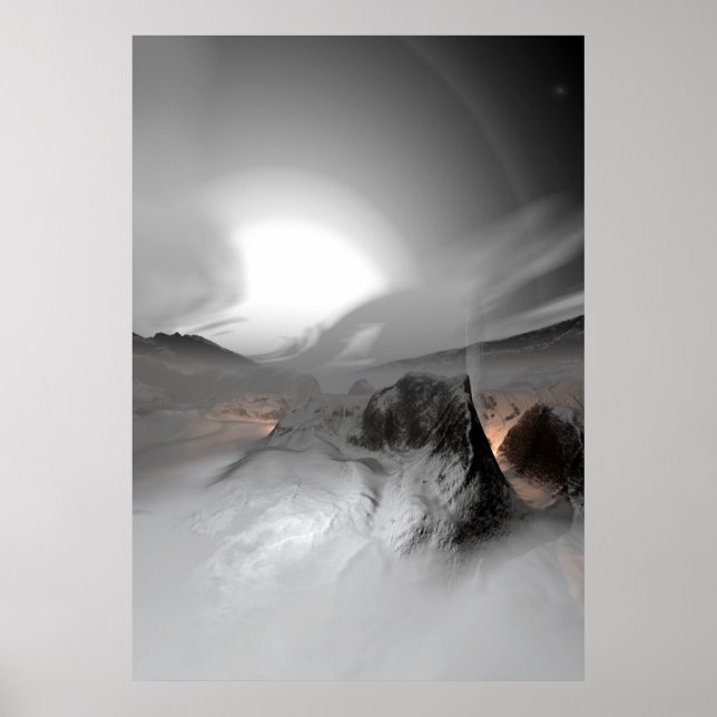 Póster Incendios de Asgard (Frente)