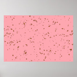 Póster Incendios desencadenan sobre tu foto rosa de Rubor