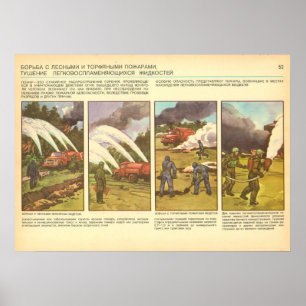 Póster incendios forestales