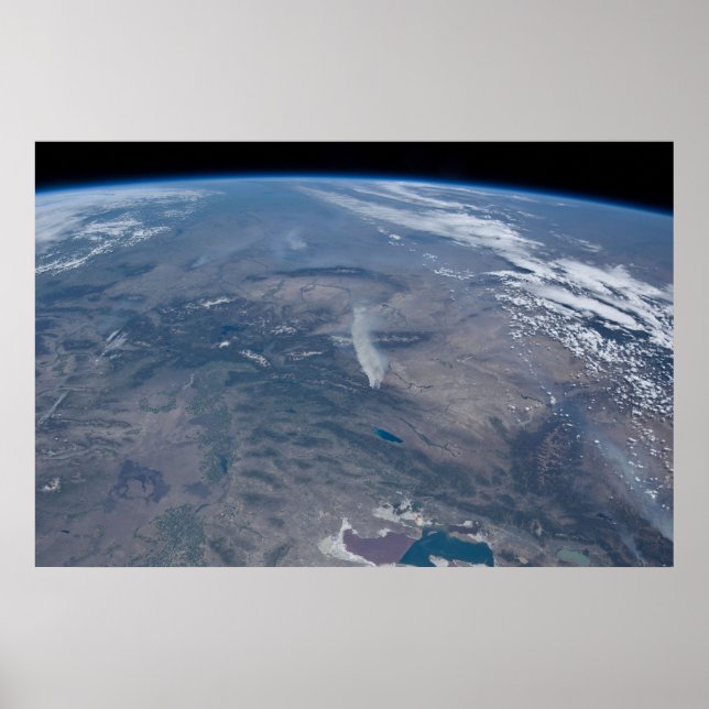 Póster Incendios Silvestres En El Oeste Y El Suroeste De  (Frente)