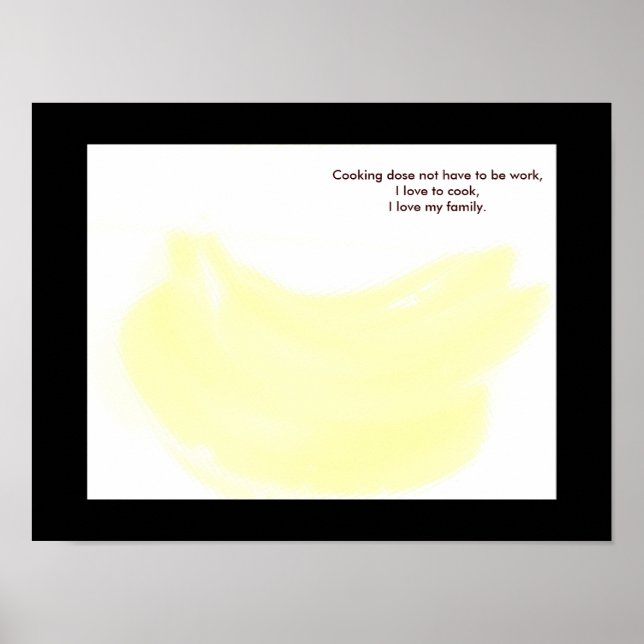 Póster Incentivo en el Poster de cocina (Frente)