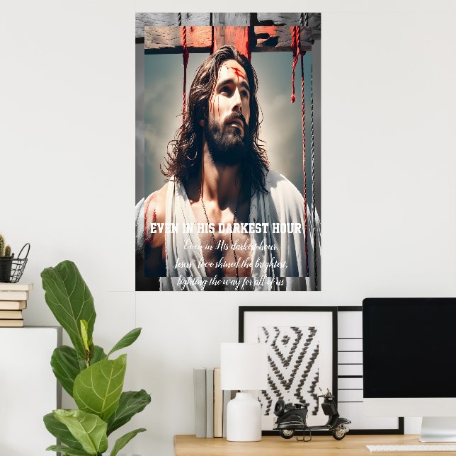 Póster Incluso en su hora más oscura, (Oficina en casa)