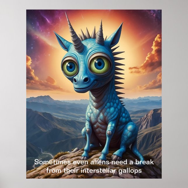 Póster Incluso en una galaxia lejana sigo persiguiendo re (Frente)