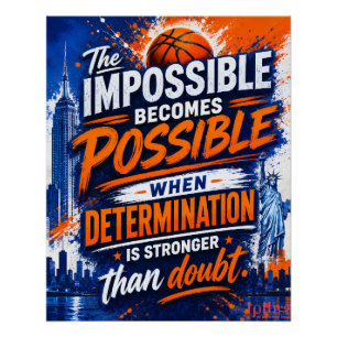 PÓSTER INCLUSO LO IMPOSIBLE SE VUELVE POSIBLE