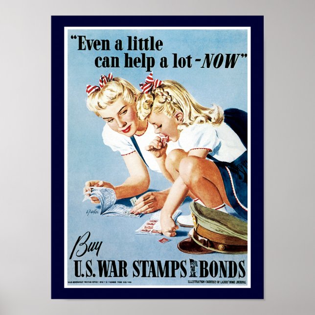 Póster Incluso un poco puede ayudar (Frente)