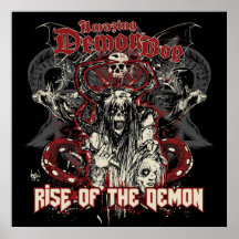 Increíble ascenso de un niño demonio al Poster Dem