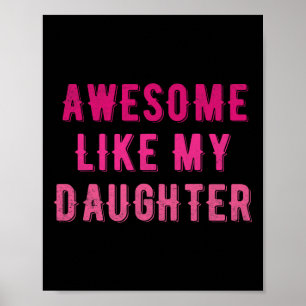 Póster Increíble como mi hija, divertidas madres ventilas